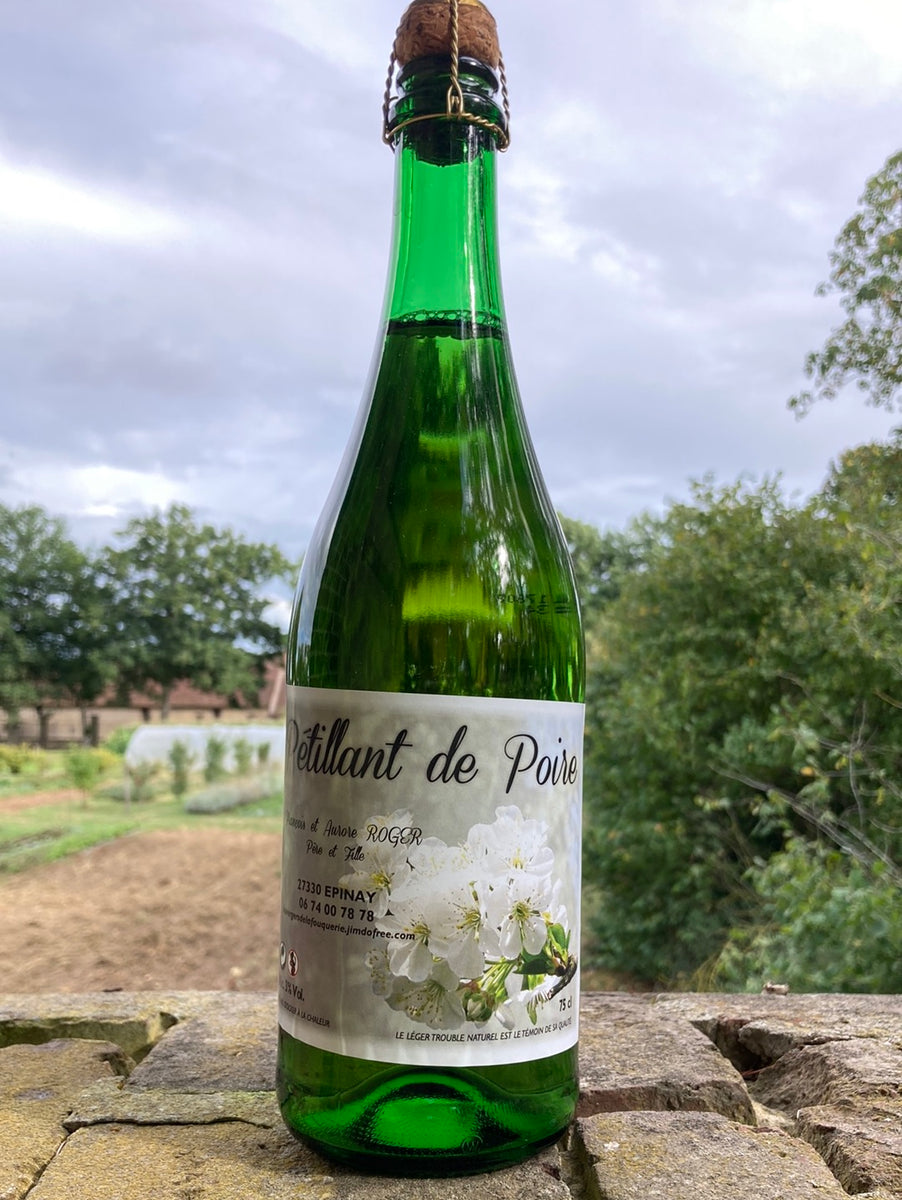 Jus de Poire Pétillant Cave Normande - 100% jus de poire - 75cl